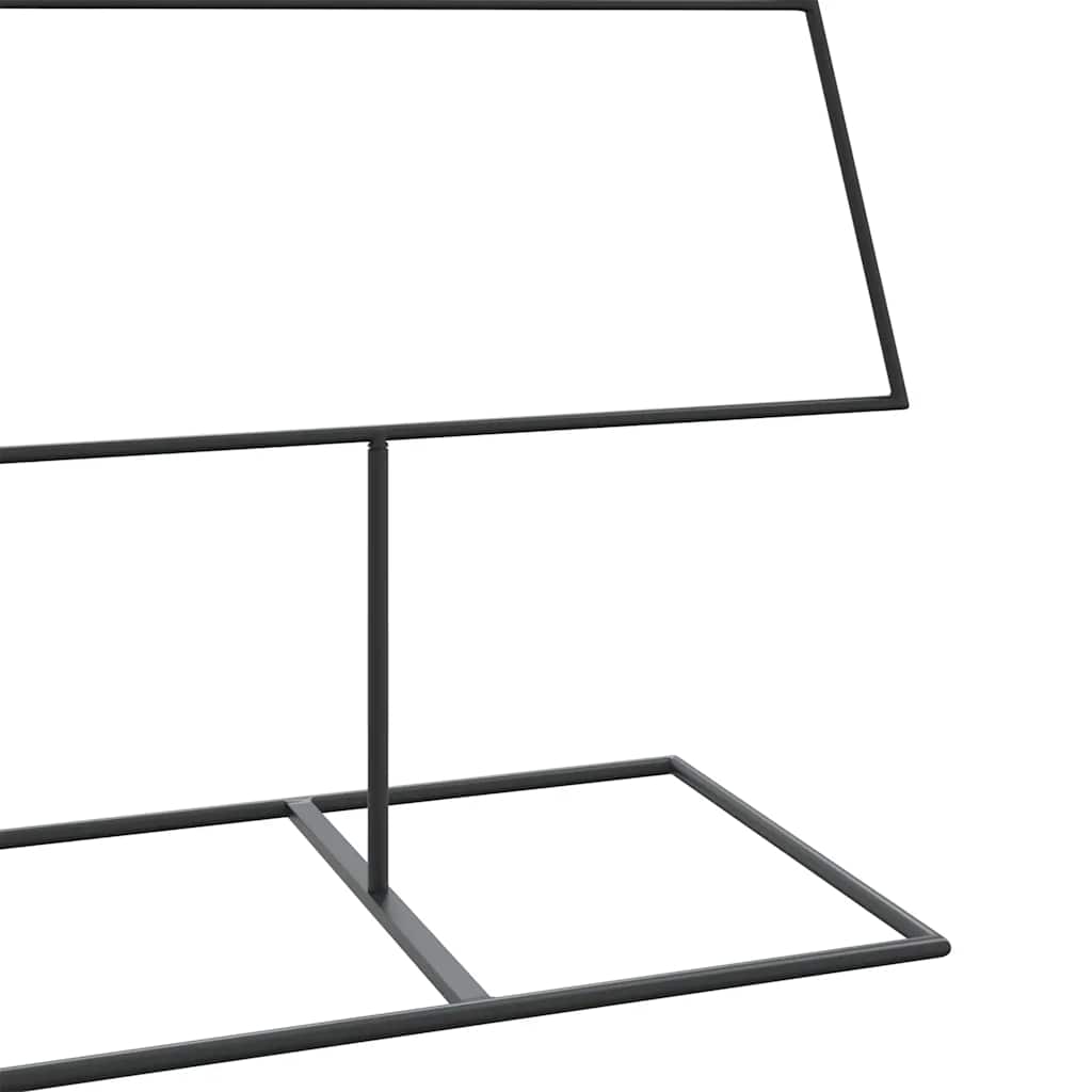 vidaXL Metalowa choinka świąteczna, do dekoracji, czarna, 180 cm