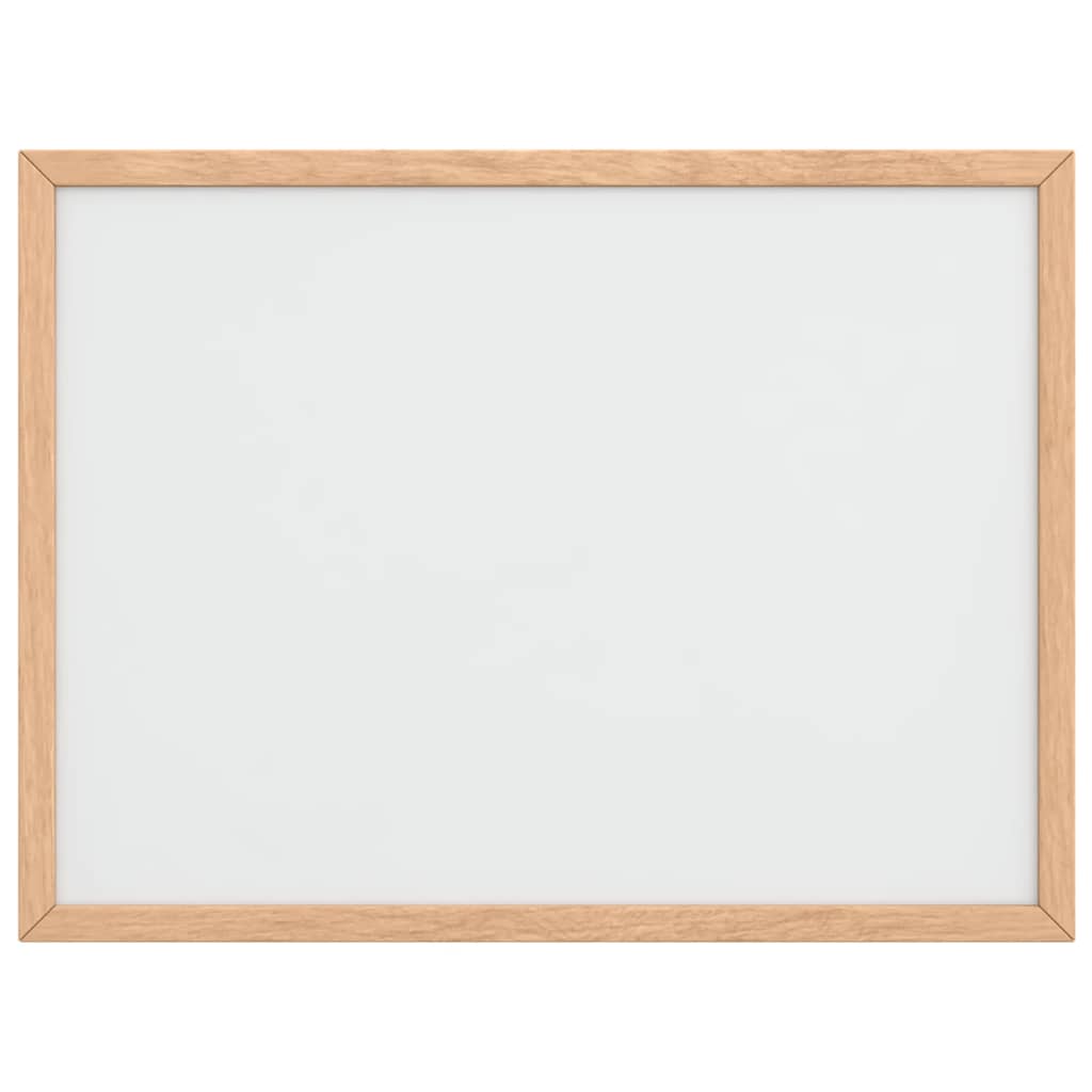vidaXL Tablica magnetyczna z ramą z litego drewna sosnowego 40x30 cm