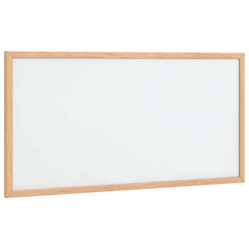 vidaXL Tablica magnetyczna z ramą z litego drewna sosnowego 60x30 cm