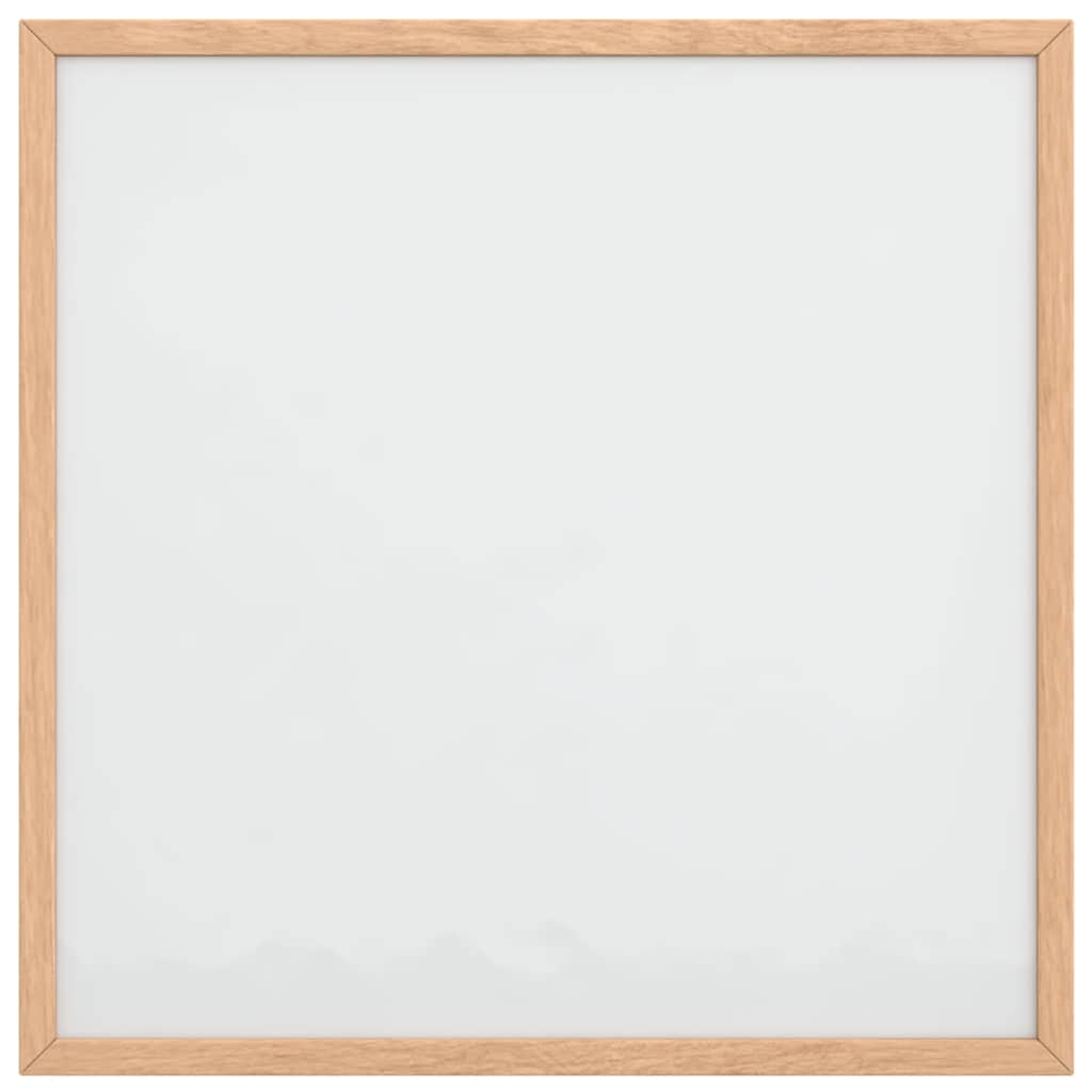 vidaXL Tablica magnetyczna z ramą z litego drewna sosnowego 40x40 cm