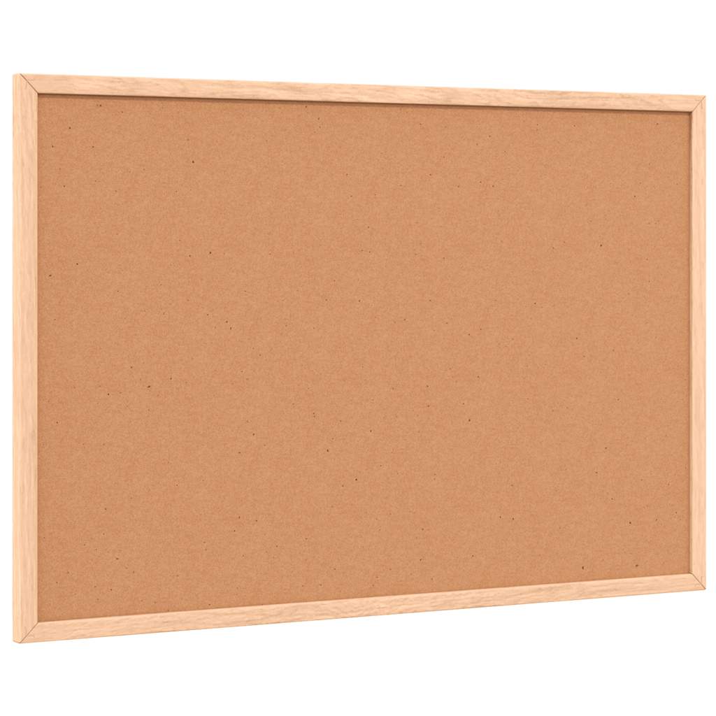vidaXL Tablica magnetyczna z ramą z litego drewna sosnowego 60x40 cm