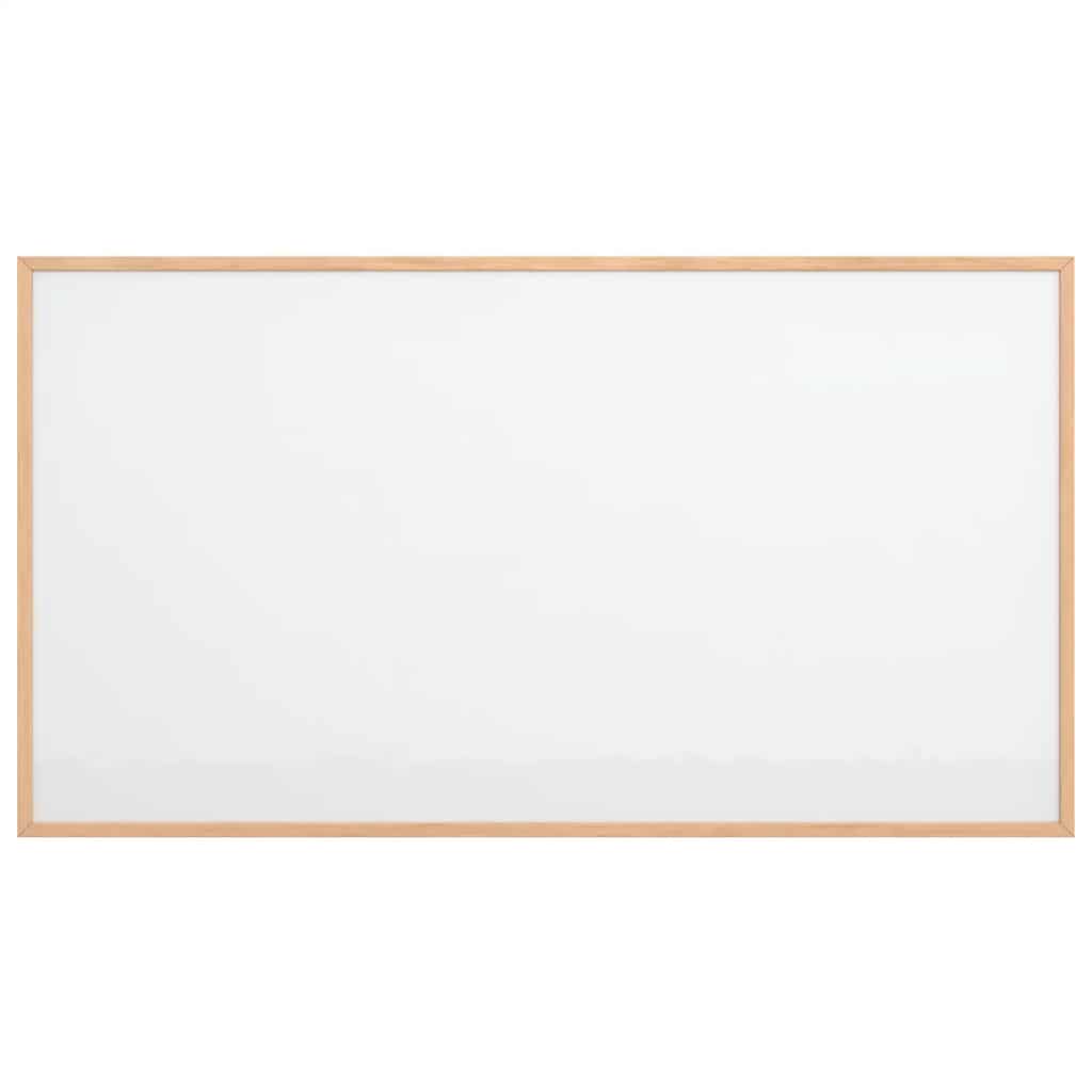 vidaXL Tablica magnetyczna z ramą z litego drewna sosnowego 100x55 cm