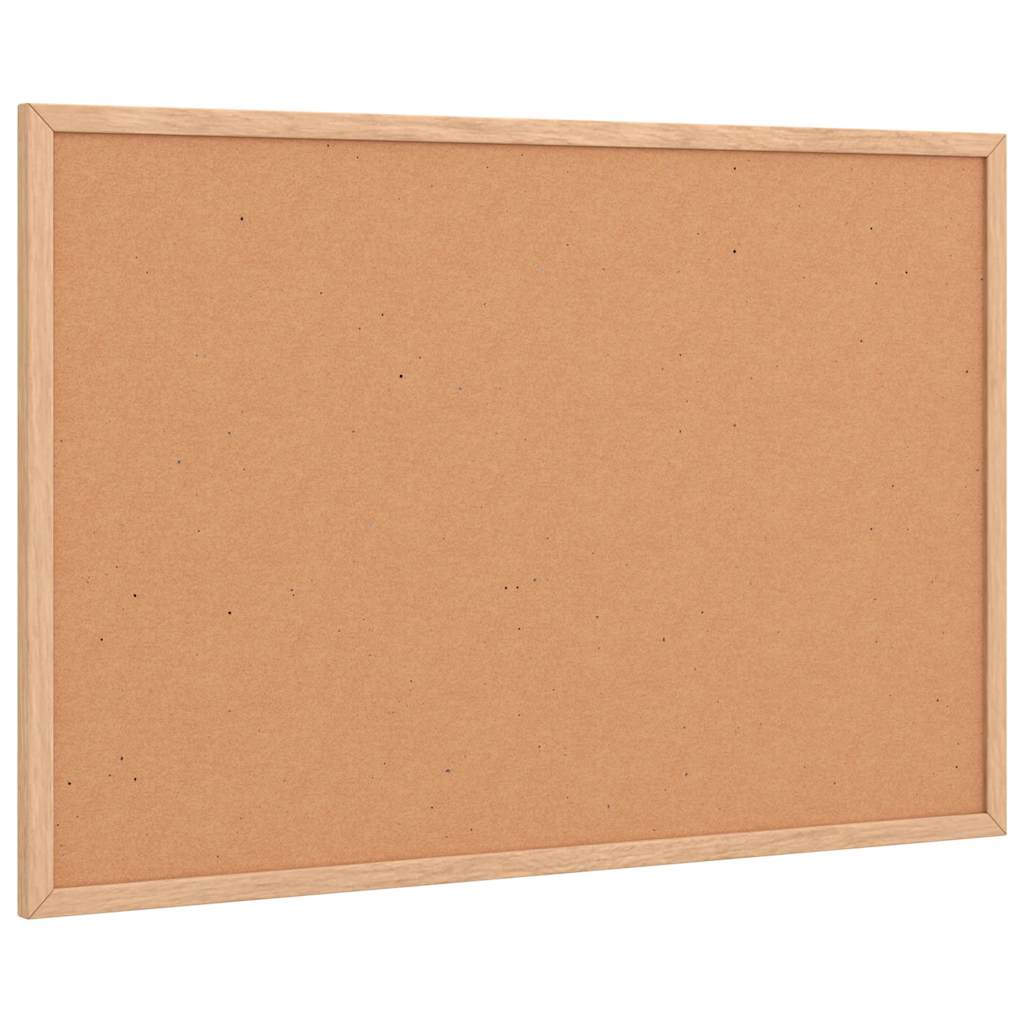 vidaXL Tablica korkowa z ramą z litego drewna sosnowego 60x40 cm