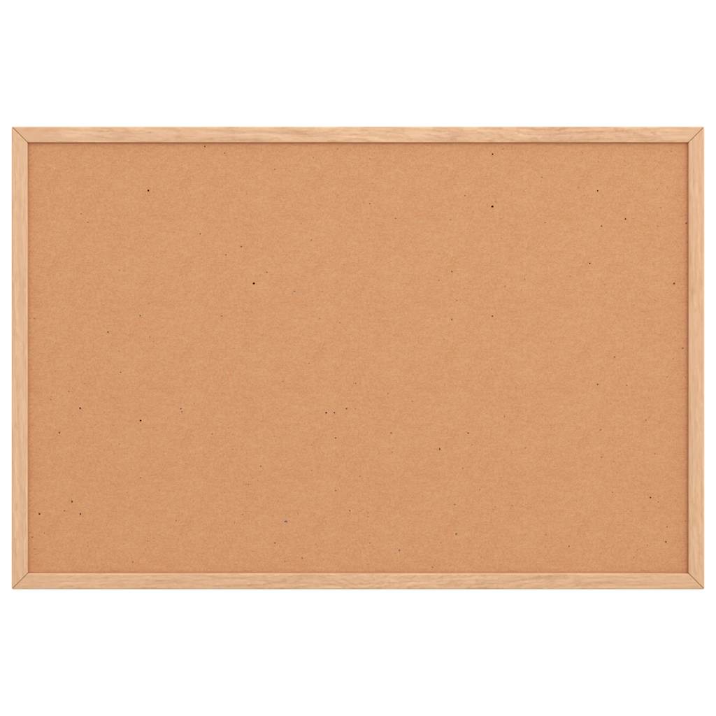 vidaXL Tablica korkowa z ramą z litego drewna sosnowego 60x40 cm
