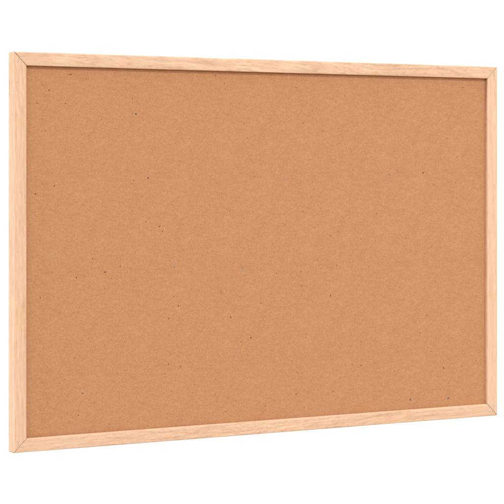 vidaXL Tablica korkowa z ramą z litego drewna sosnowego 60x40 cm