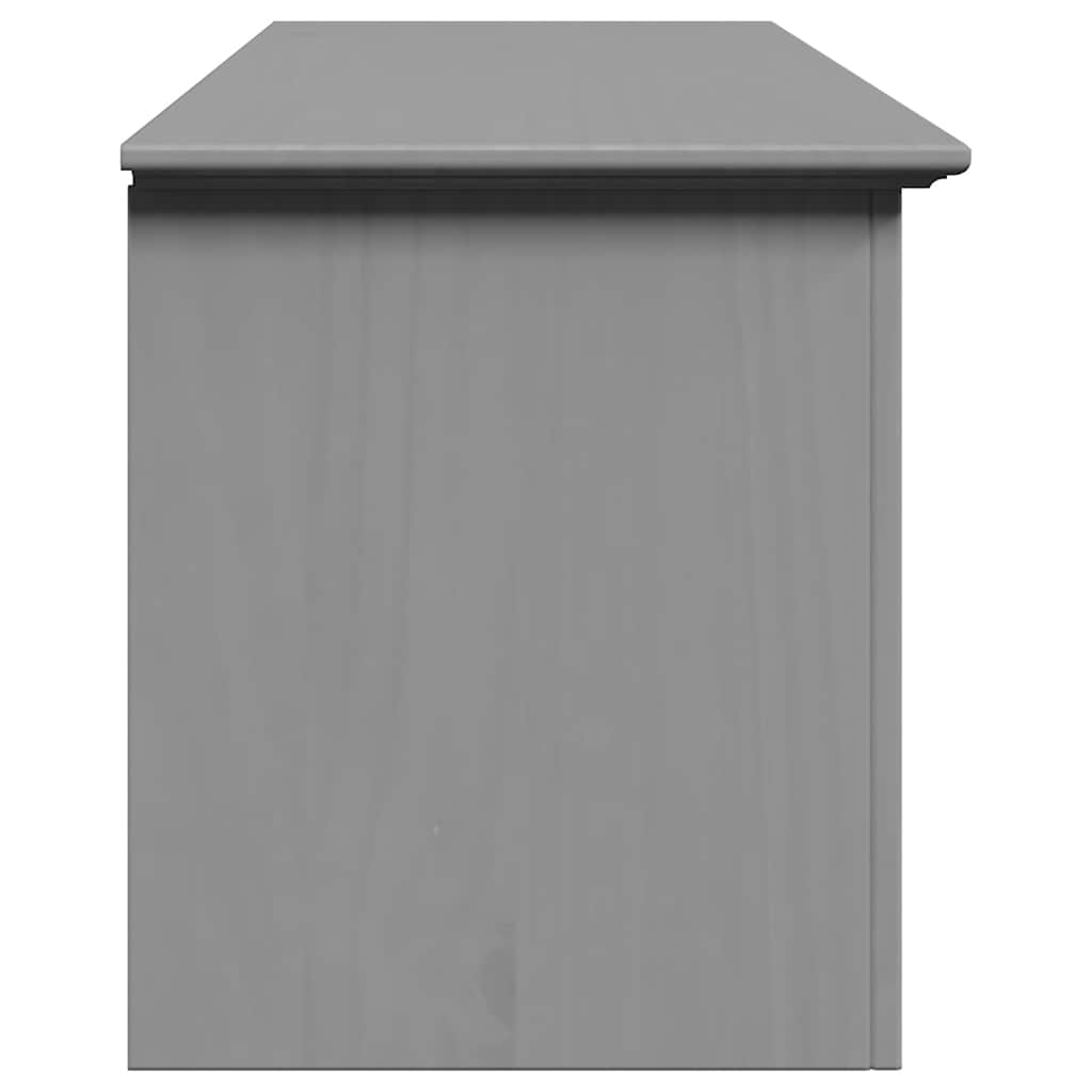 vidaXL Ławka do przedpokoju, BODO, szara, 114x40x45 cm