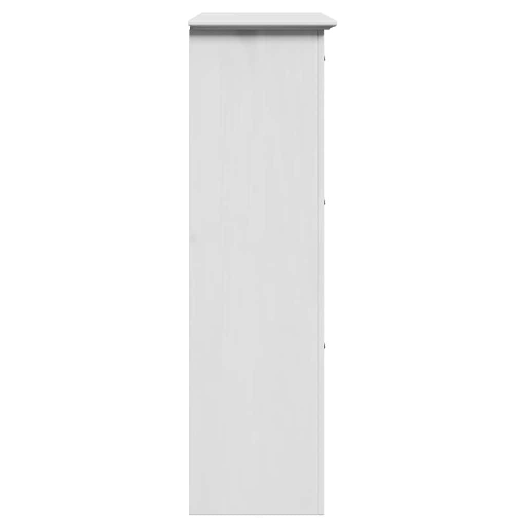 vidaXL Stojak na buty, BODO, biała, 80x35x118 cm