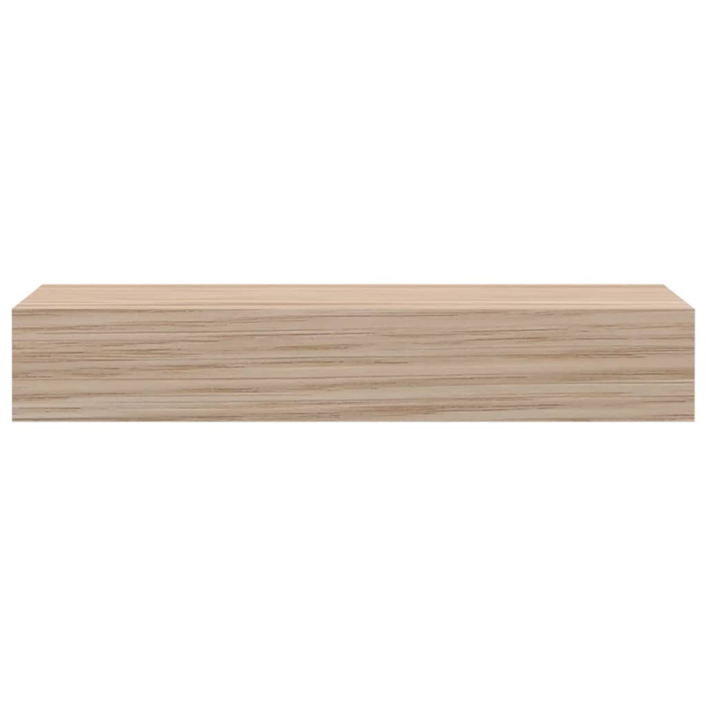 vidaXL Półki, 2 szt., 23x23,5x4 cm, materiał drewnopochodny