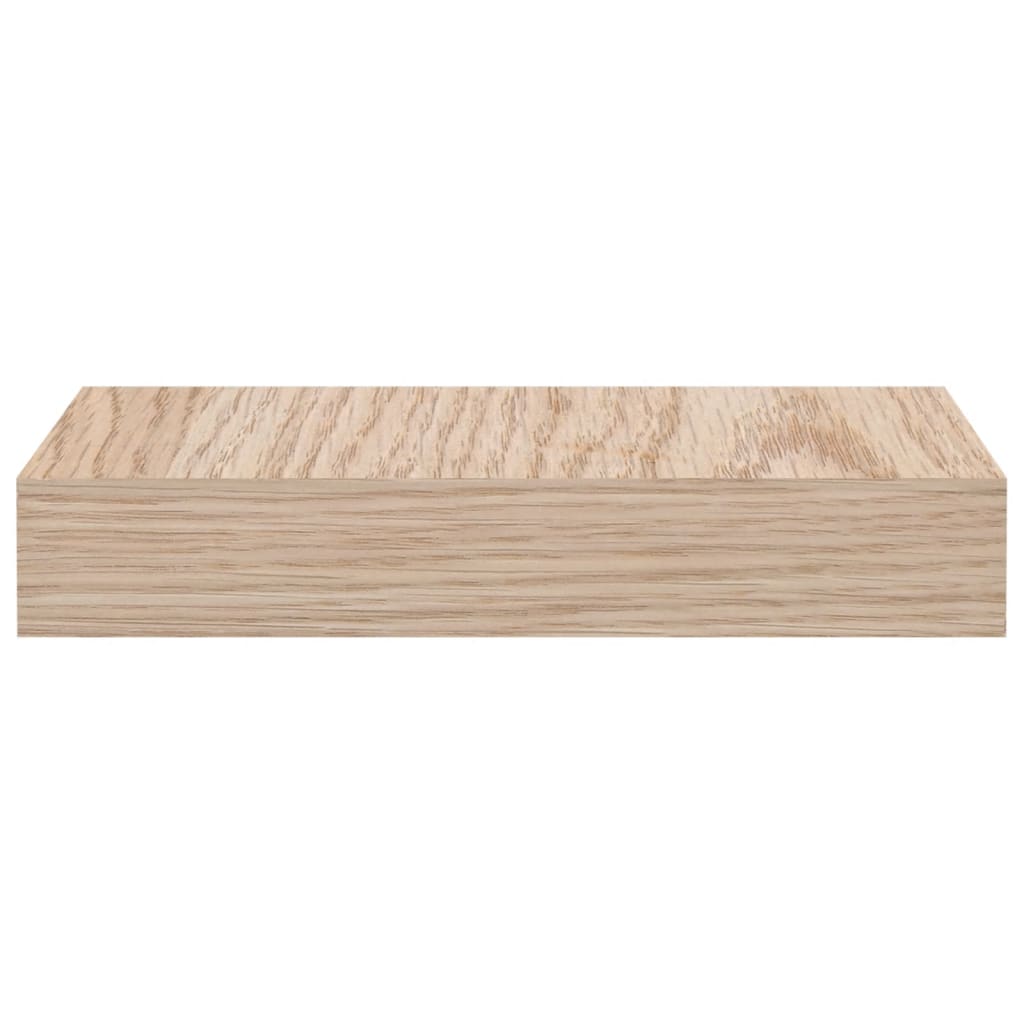 vidaXL Półki, 4 szt., 23x23,5x4 cm, materiał drewnopochodny
