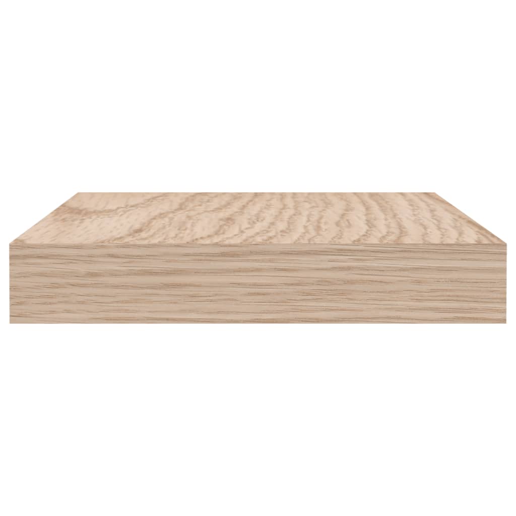 vidaXL Półki, 2 szt., 60x23,5x4 cm, materiał drewnopochodny
