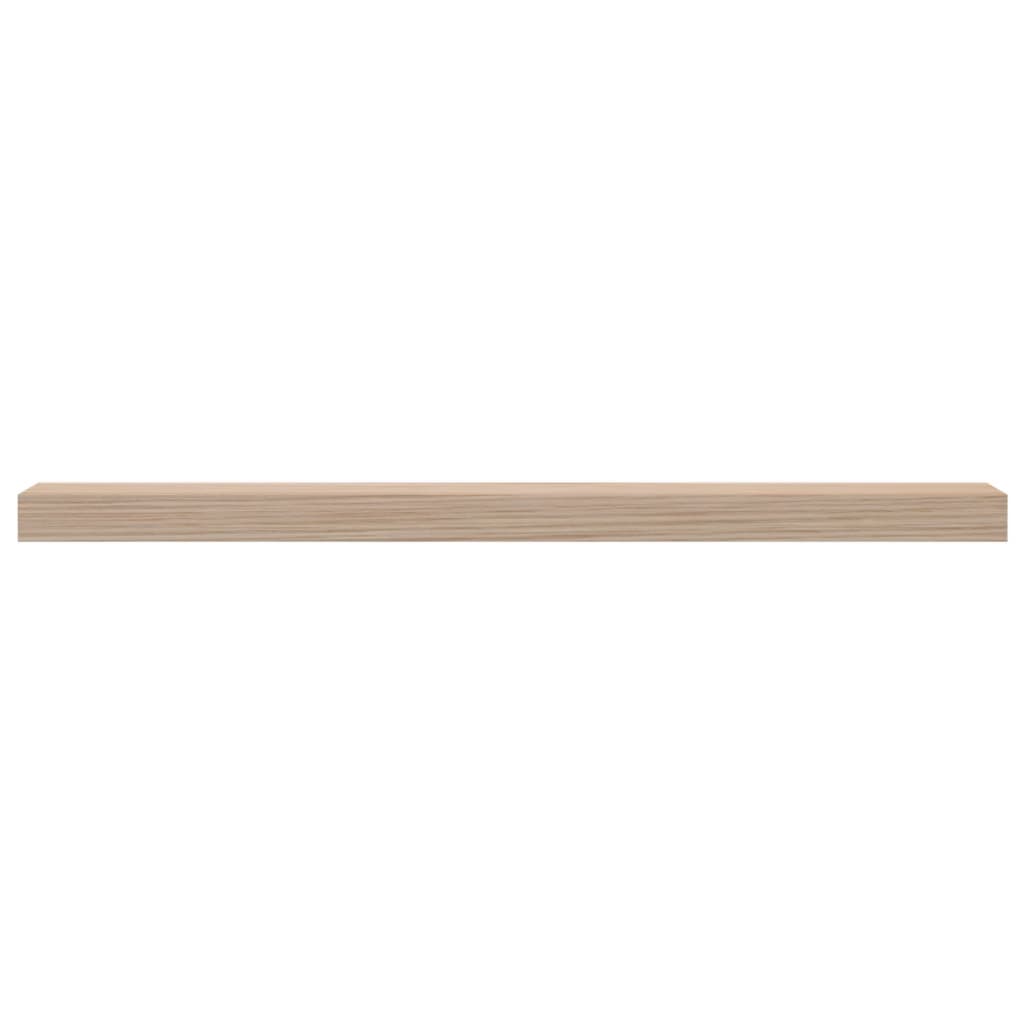 vidaXL Półki, 2 szt., 80x23,5x4 cm, materiał drewnopochodny