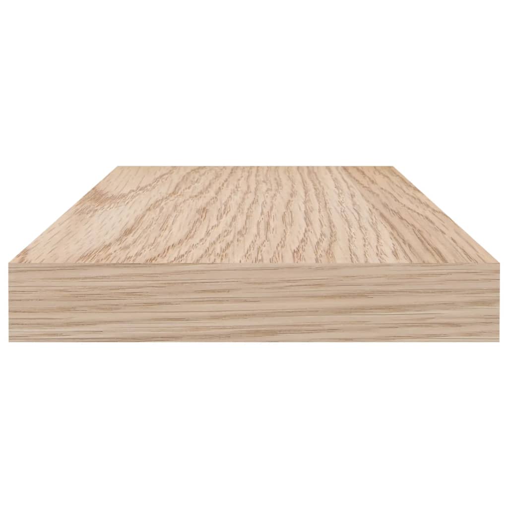 vidaXL Półki, 2 szt., 110x23,5x4 cm, materiał drewnopochodny