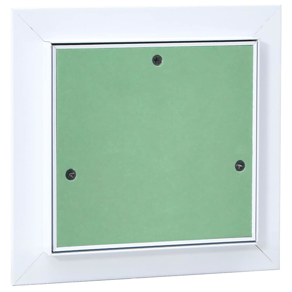 vidaXL Panel dostępu Zielony i Srebrny 20 x 20 cm