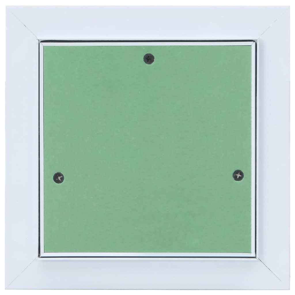 vidaXL Panel dostępu Zielony i Srebrny 20 x 20 cm