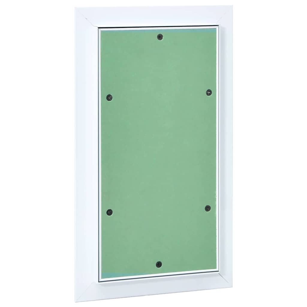 vidaXL Panel dostępu Zielony i Srebrny 20 x 35 cm