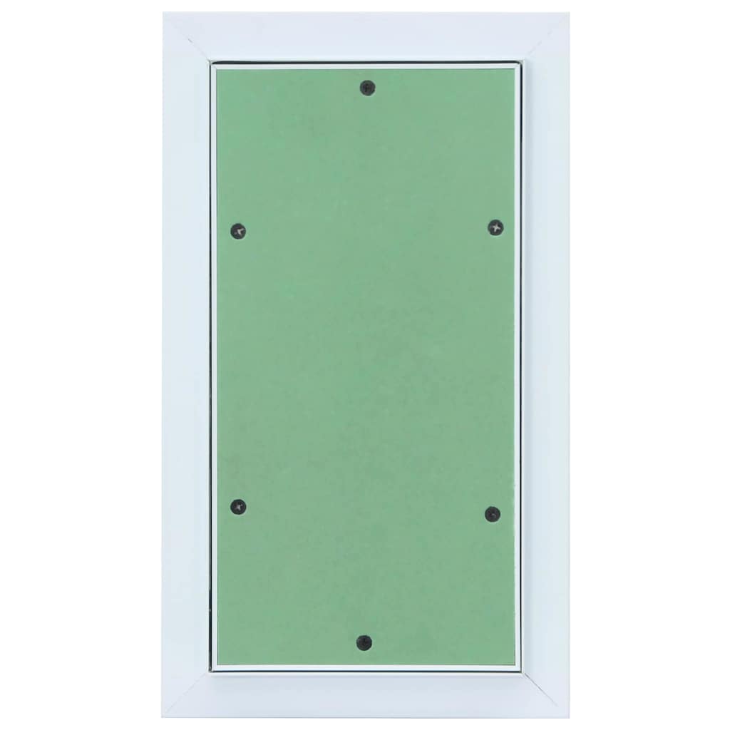 vidaXL Panel dostępu Zielony i Srebrny 20 x 35 cm