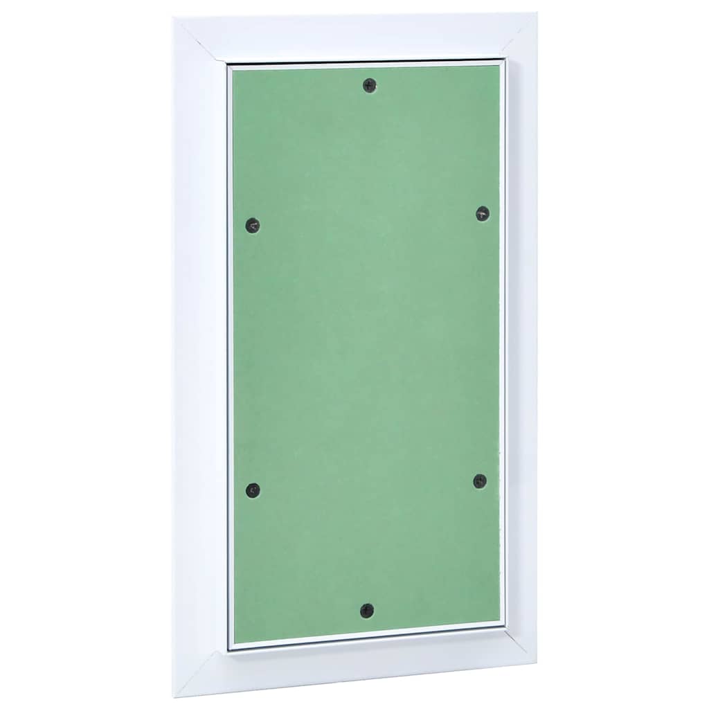 vidaXL Panel dostępu Zielony i Srebrny 25 x 45 cm