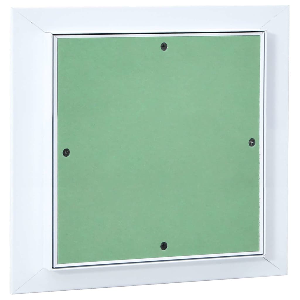 vidaXL Panel dostępu Zielony i Srebrny 30 x 30 cm
