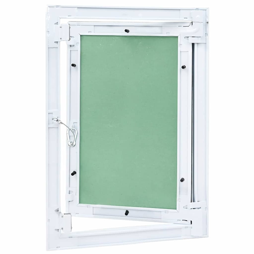 vidaXL Panel dostępu Zielony i Srebrny 35 x 45 cm