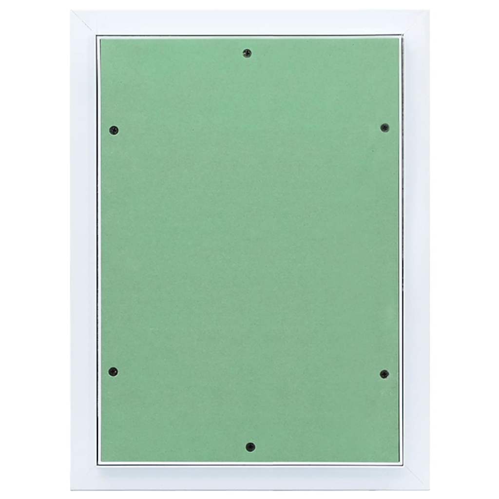 vidaXL Panel dostępu Zielony i Srebrny 35 x 45 cm