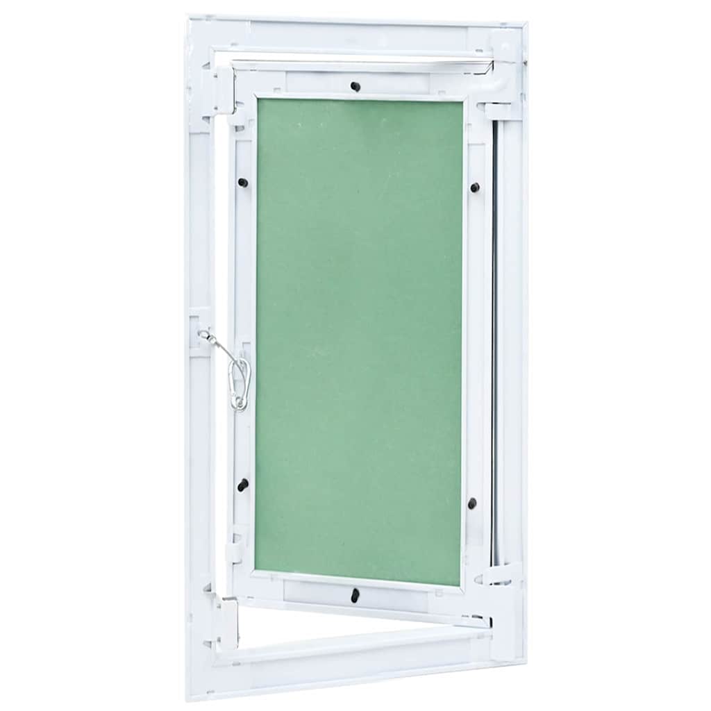 vidaXL Panel dostępu Zielony i Srebrny 35 x 55 cm