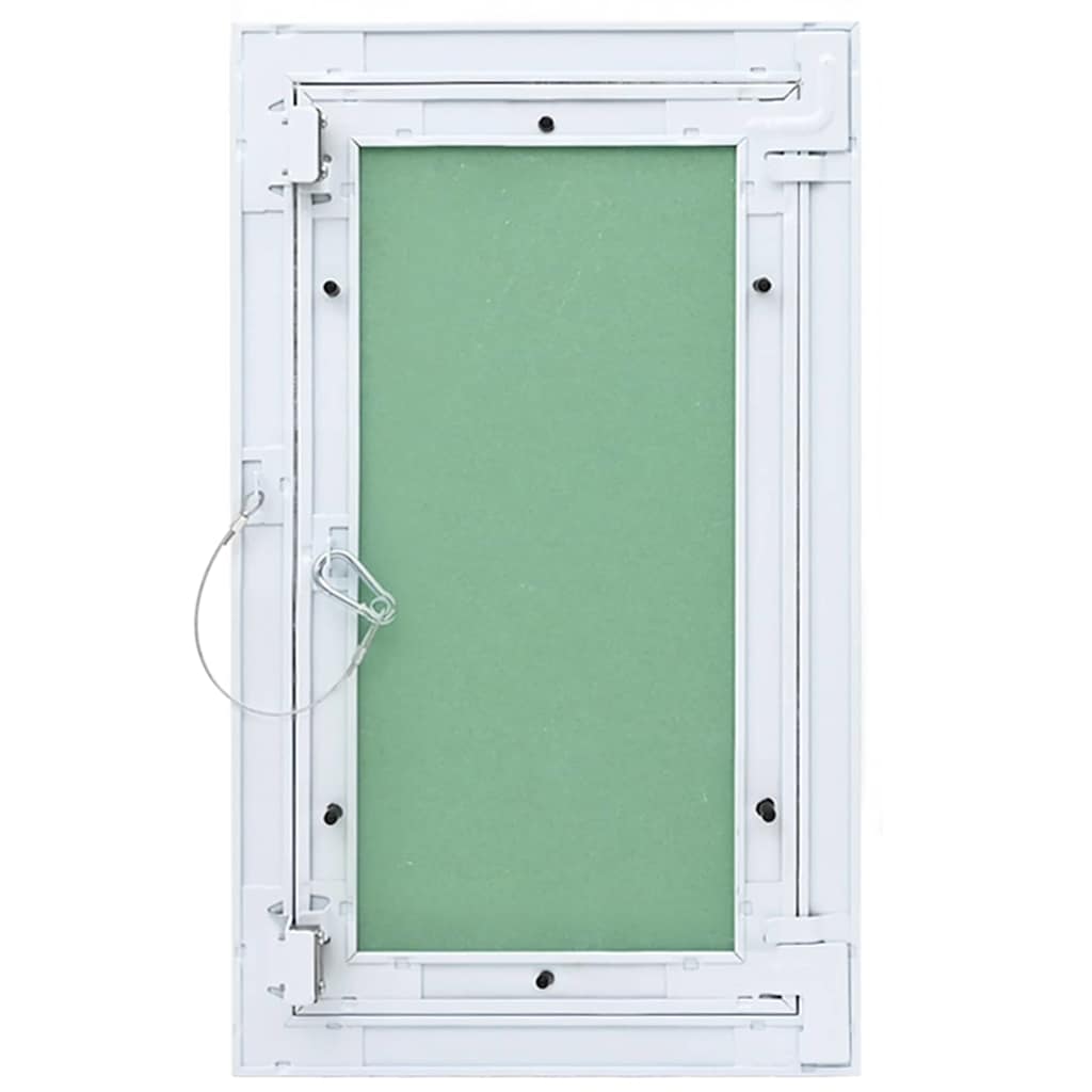 vidaXL Panel dostępu Zielony i Srebrny 35 x 55 cm