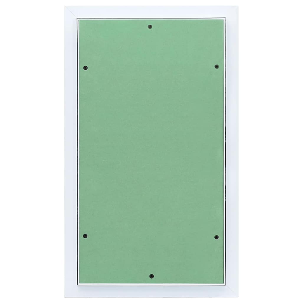 vidaXL Panel dostępu Zielony i Srebrny 35 x 55 cm