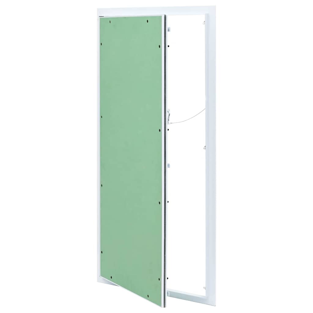 vidaXL Panel dostępu Zielony i Srebrny 45 x 85 cm