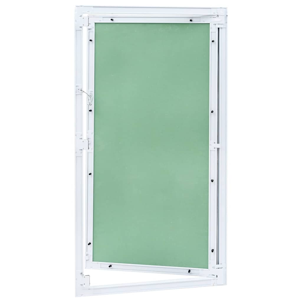 vidaXL Panel dostępu Zielony i Srebrny 45 x 85 cm
