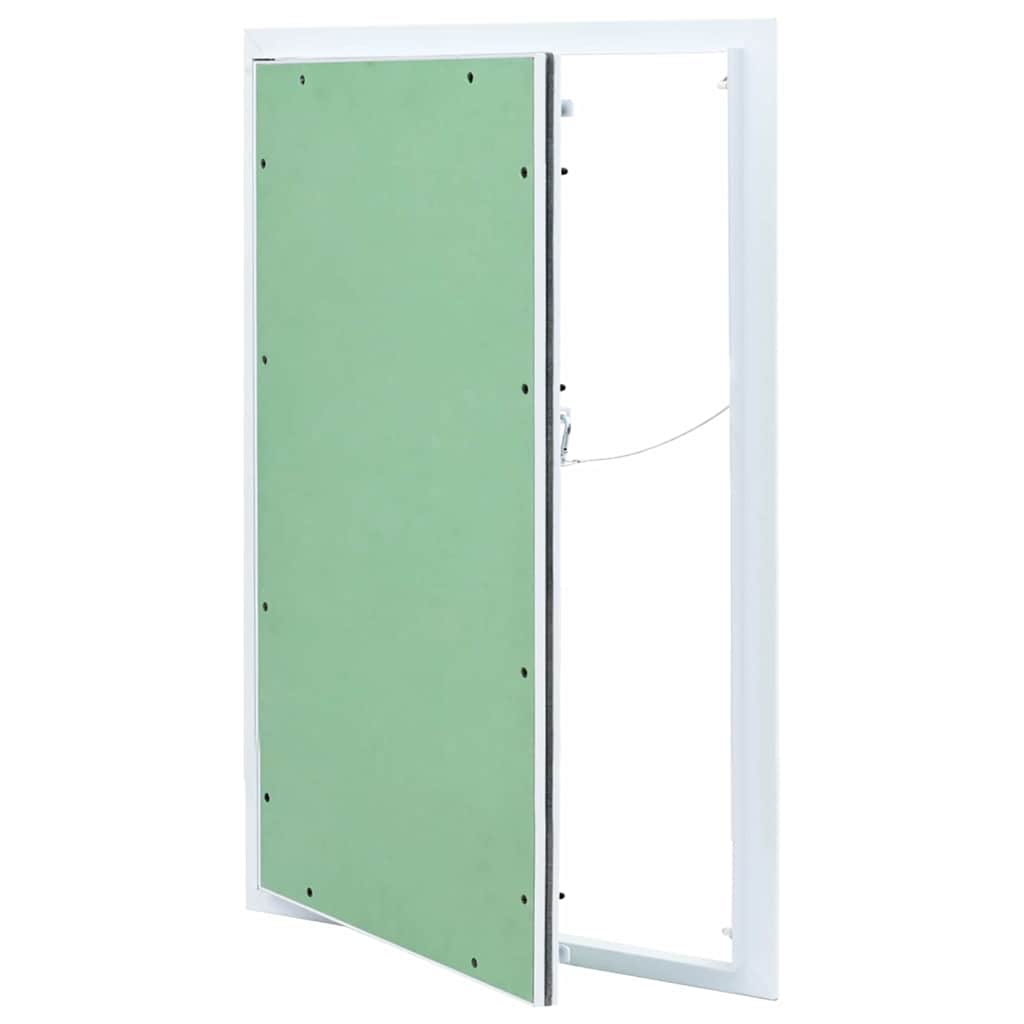 vidaXL Panel dostępu Zielony i Srebrny 55 x 75 cm
