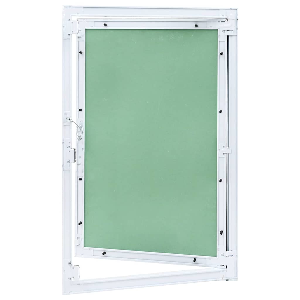 vidaXL Panel dostępu Zielony i Srebrny 55 x 75 cm