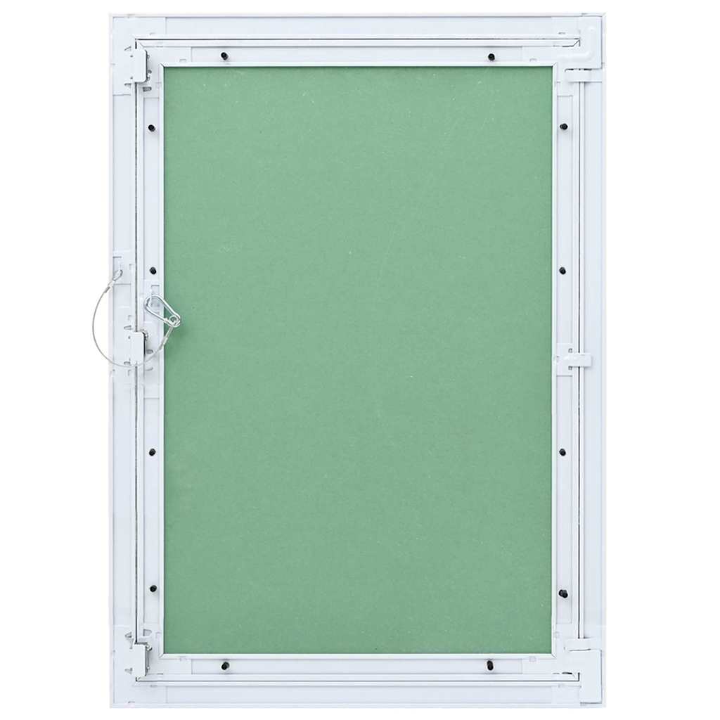 vidaXL Panel dostępu Zielony i Srebrny 55 x 75 cm