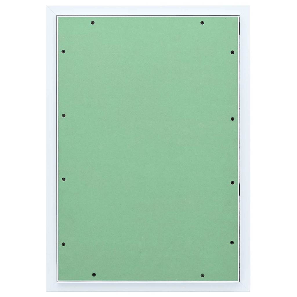 vidaXL Panel dostępu Zielony i Srebrny 55 x 75 cm
