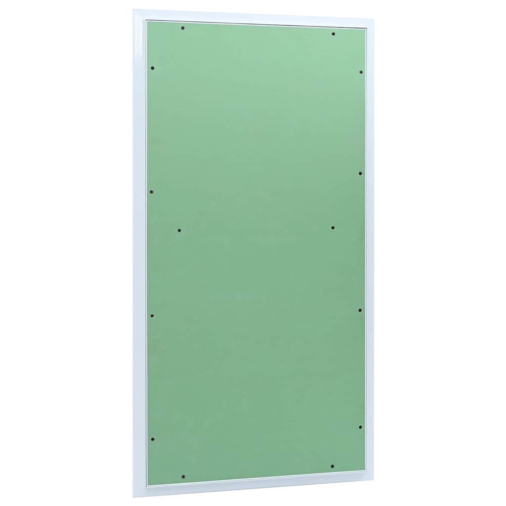 vidaXL Panel dostępu Zielony i Srebrny 55 x 105 cm