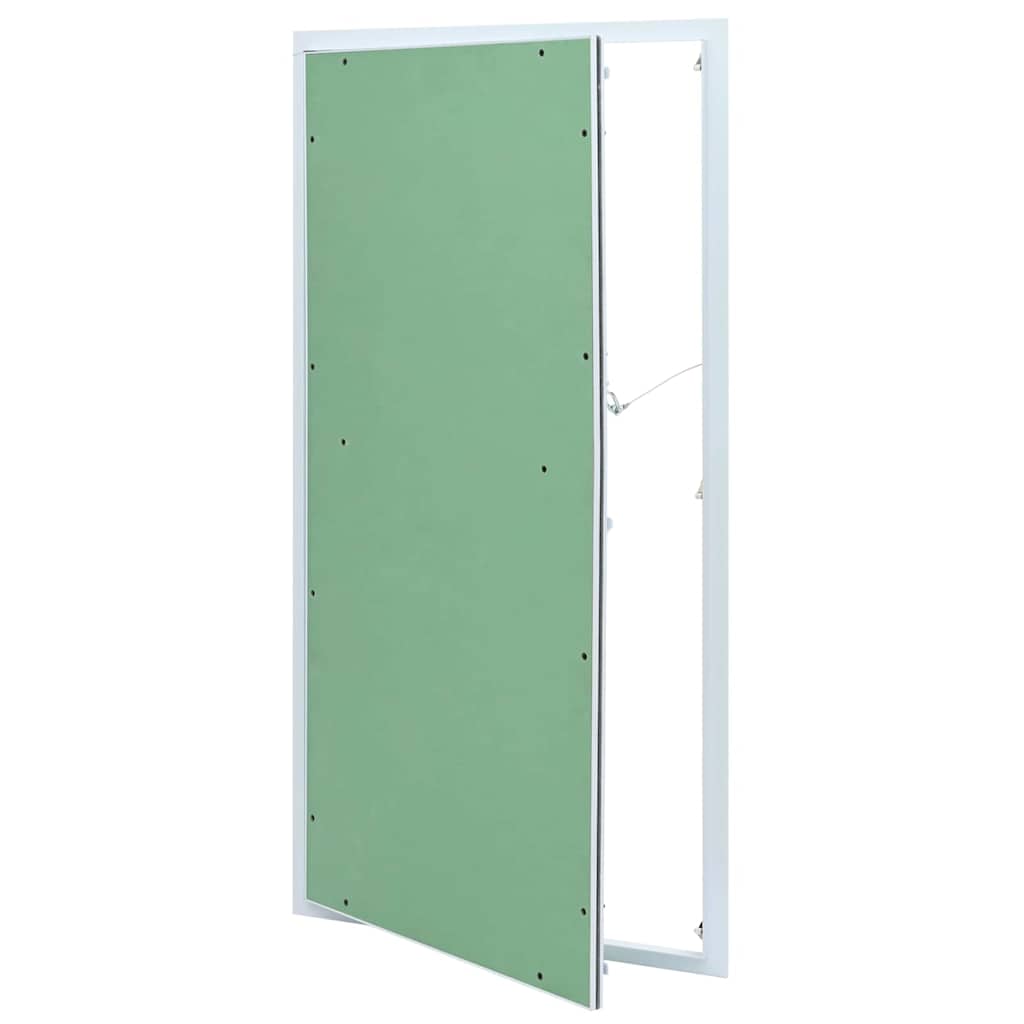 vidaXL Panel dostępu Zielony i Srebrny 55 x 105 cm