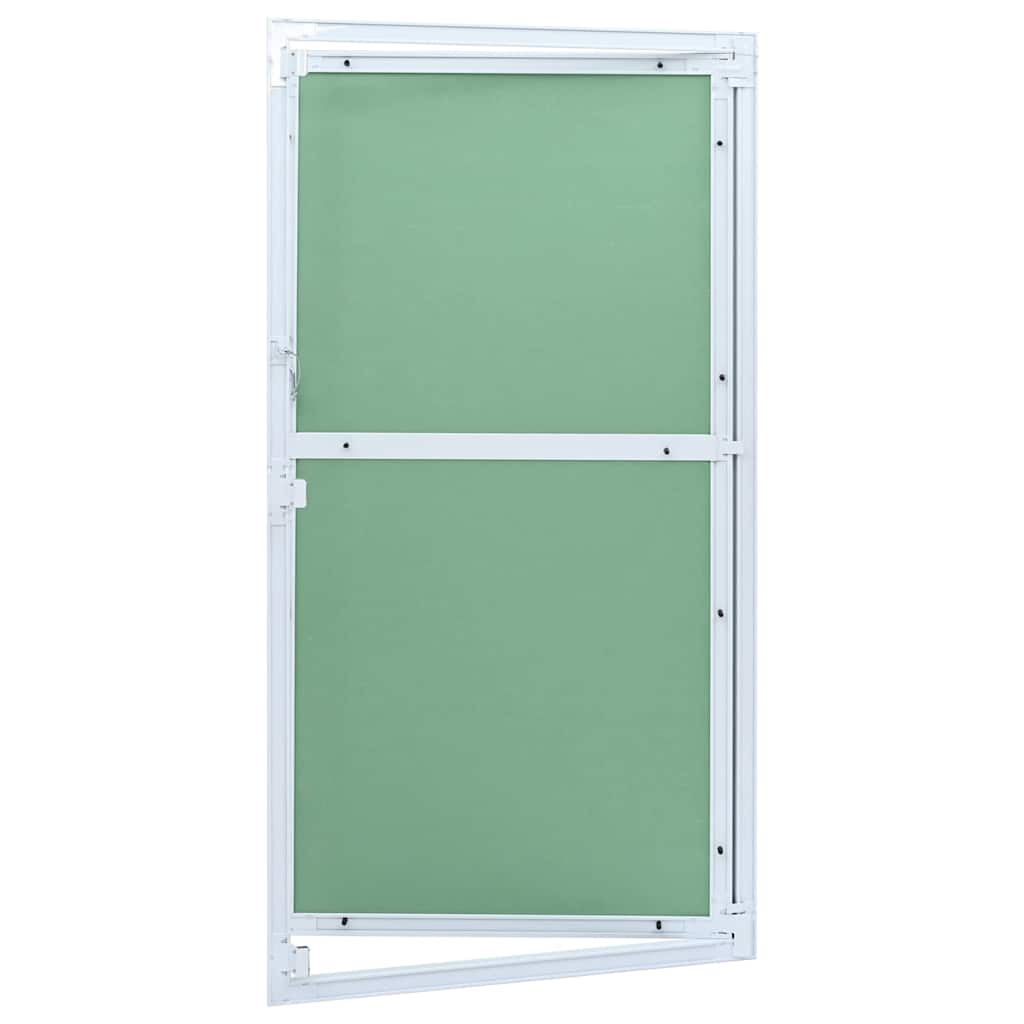 vidaXL Panel dostępu Zielony i Srebrny 55 x 105 cm