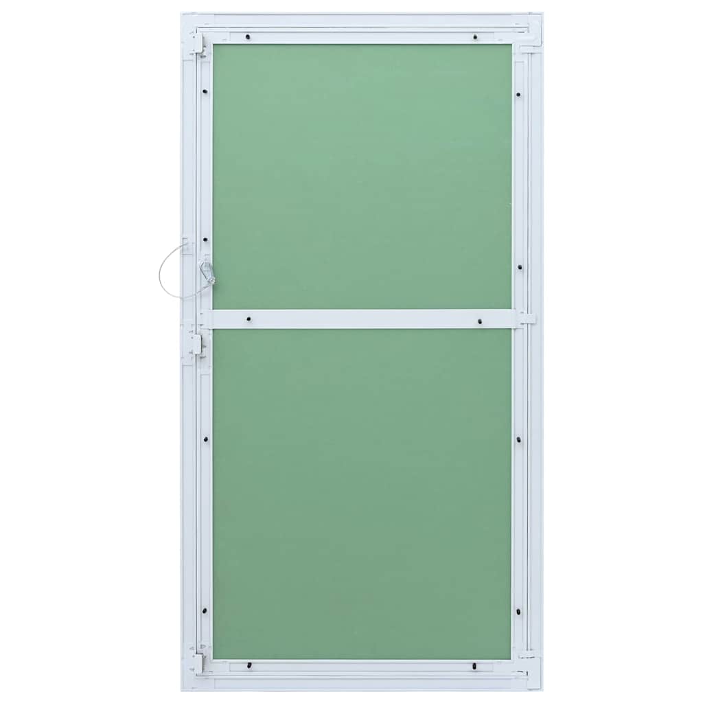 vidaXL Panel dostępu Zielony i Srebrny 55 x 105 cm