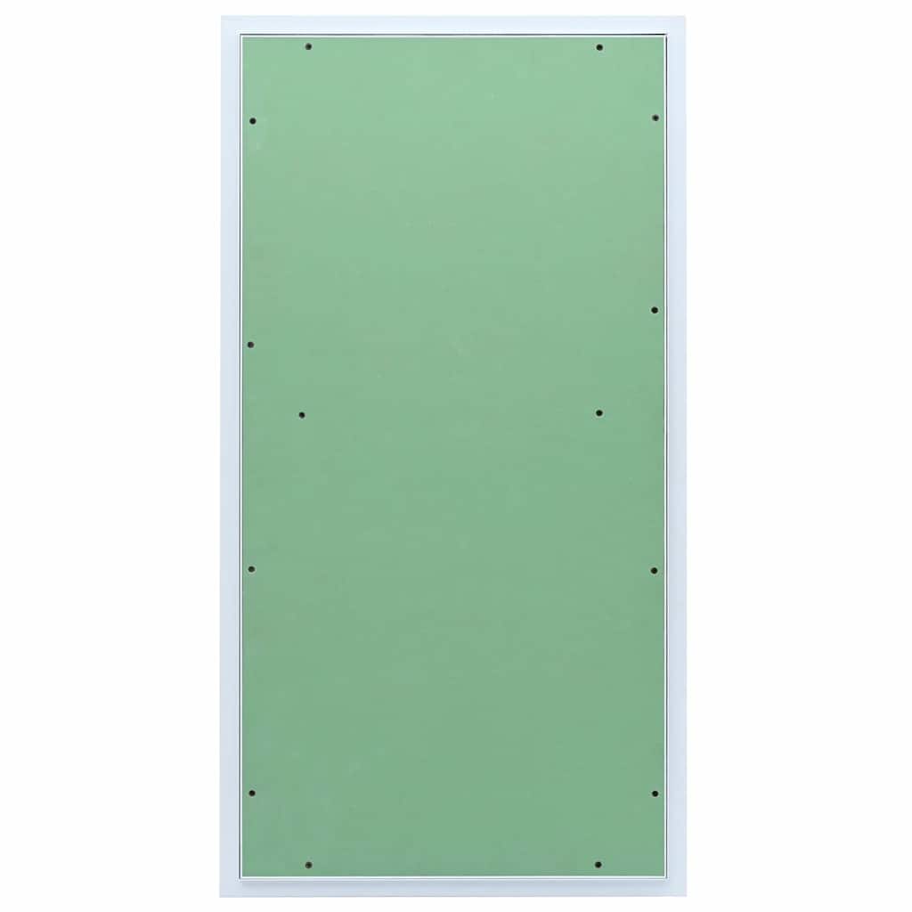 vidaXL Panel dostępu Zielony i Srebrny 55 x 105 cm