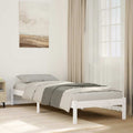 vidaXL Dłuższe łóżko bez materaca, 100x210 cm, lite drewno sosnowe