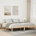 vidaXL Dłuższe łóżko bez materaca, 200x210 cm, lite drewno sosnowe