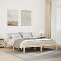 vidaXL Dłuższe łóżko bez materaca, 140x220 cm, lite drewno sosnowe
