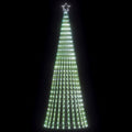 vidaXL Choinka LED 475 LED Zimna biel 247 cm