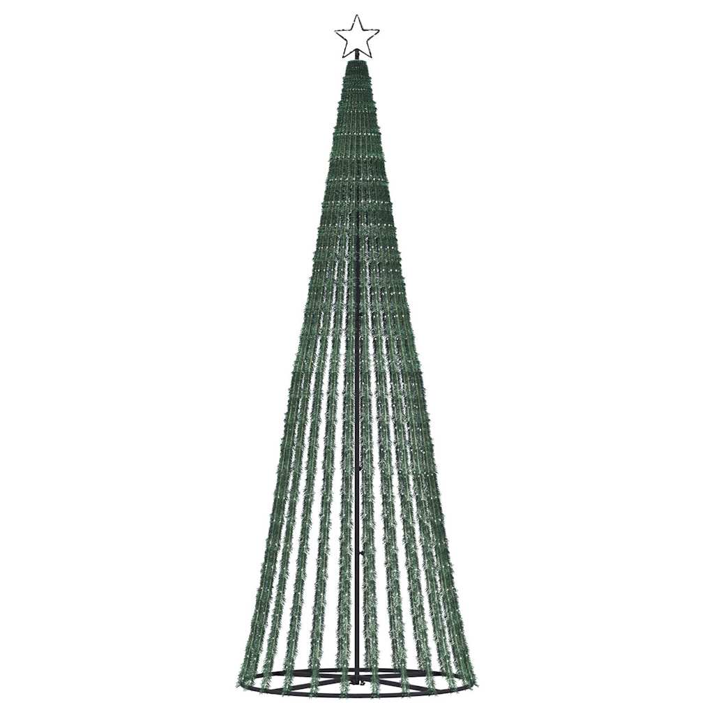 vidaXL Choinka LED 475 diod LED Niebieski 247 cm
