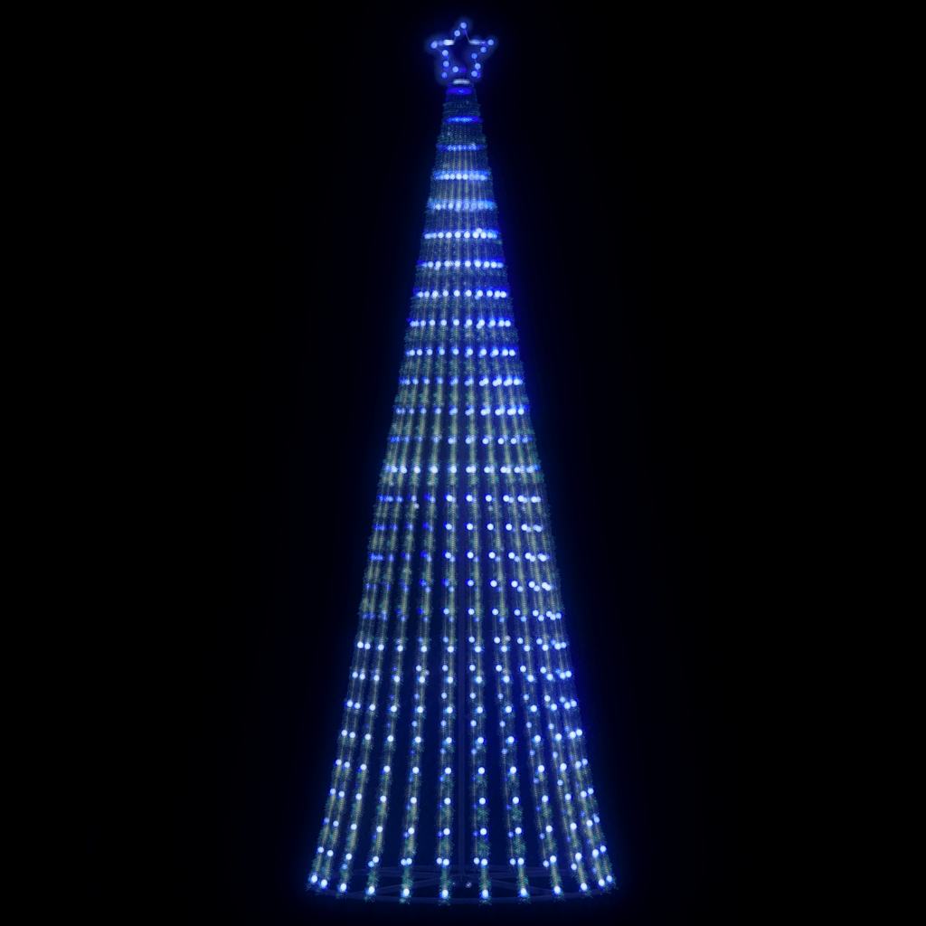 vidaXL Choinka LED 475 diod LED Niebieski 247 cm