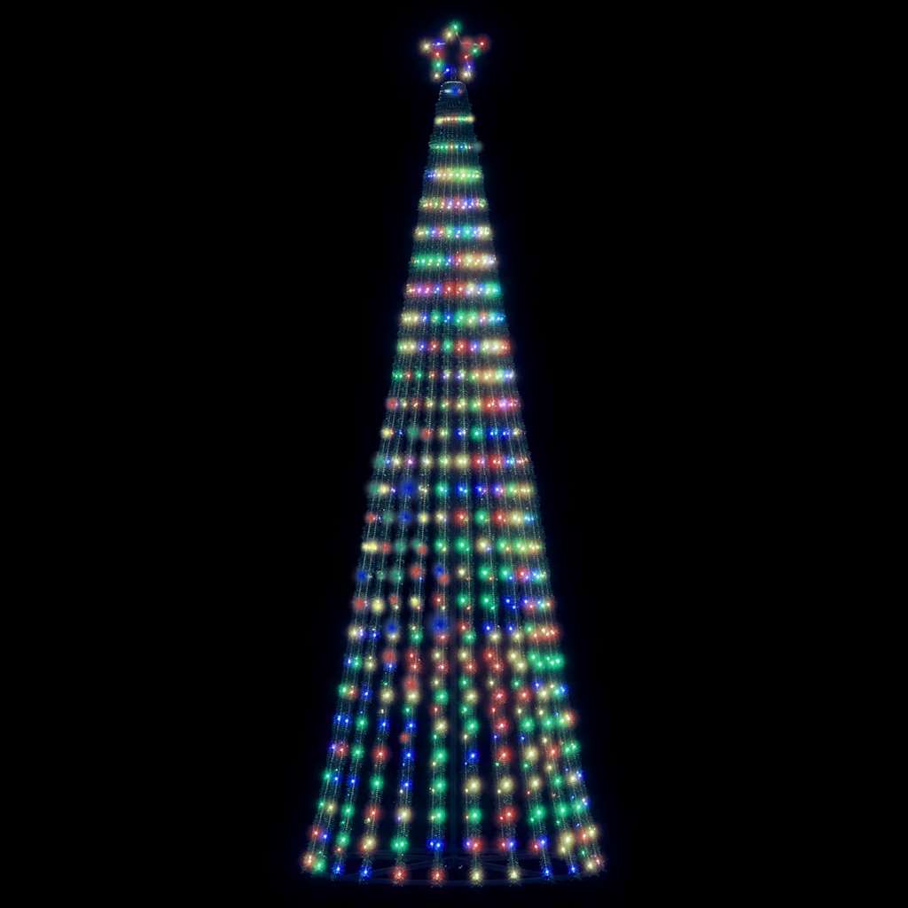 vidaXL Choinka LED 475 LED Kolorowa 247 cm