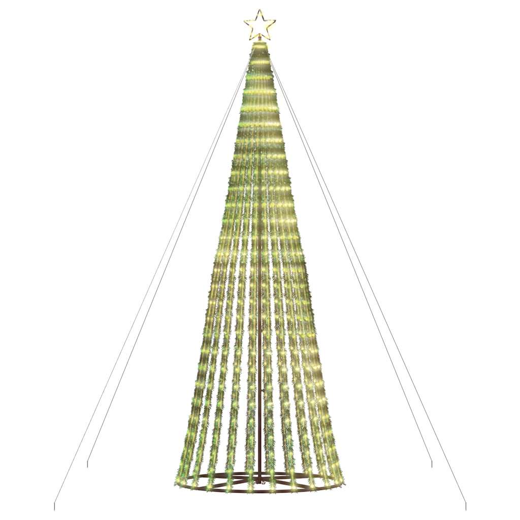 vidaXL Choinka LED 1028 LEDs Ciepła biel 403 cm