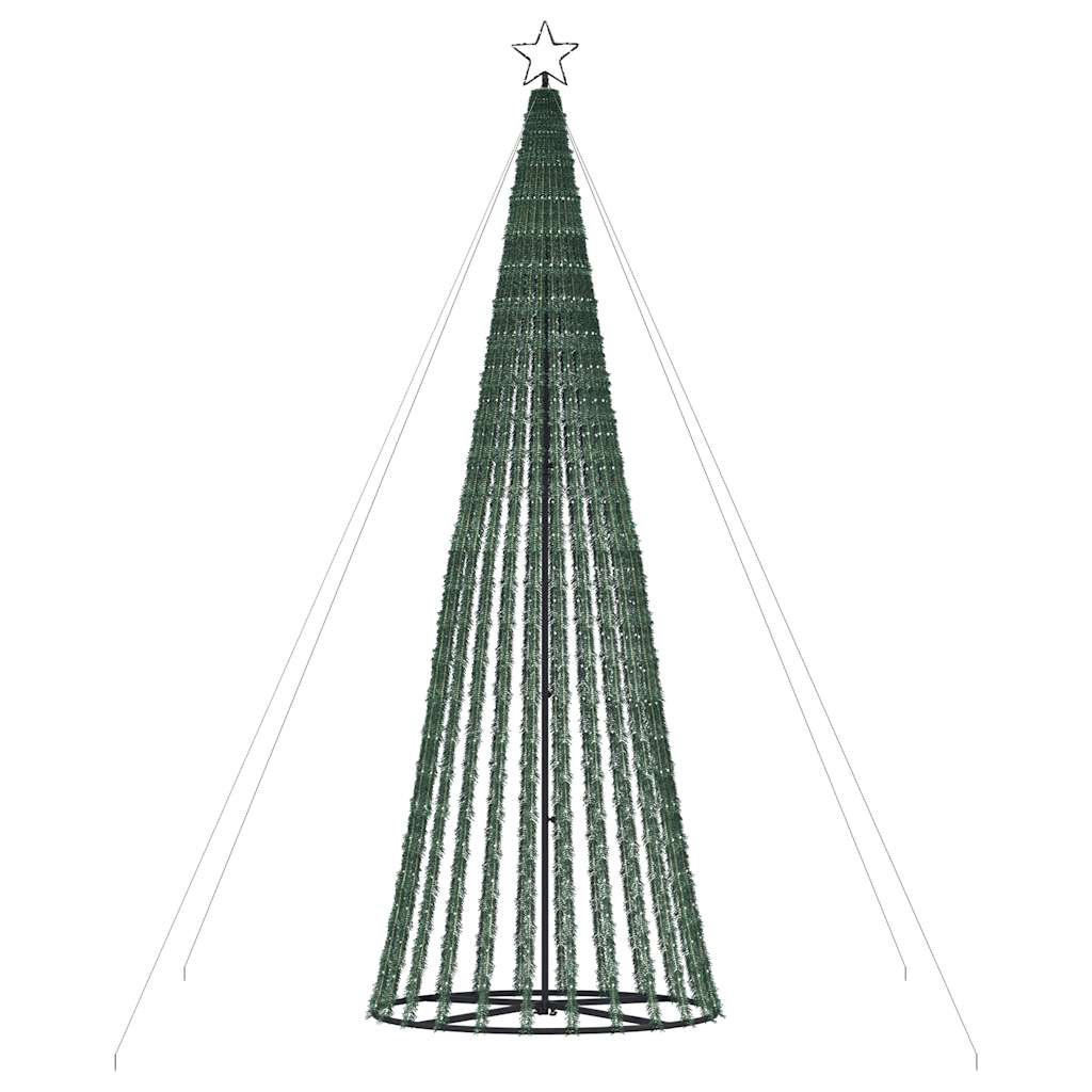 vidaXL Choinka LED 1028 LED Zimna biel 403 cm