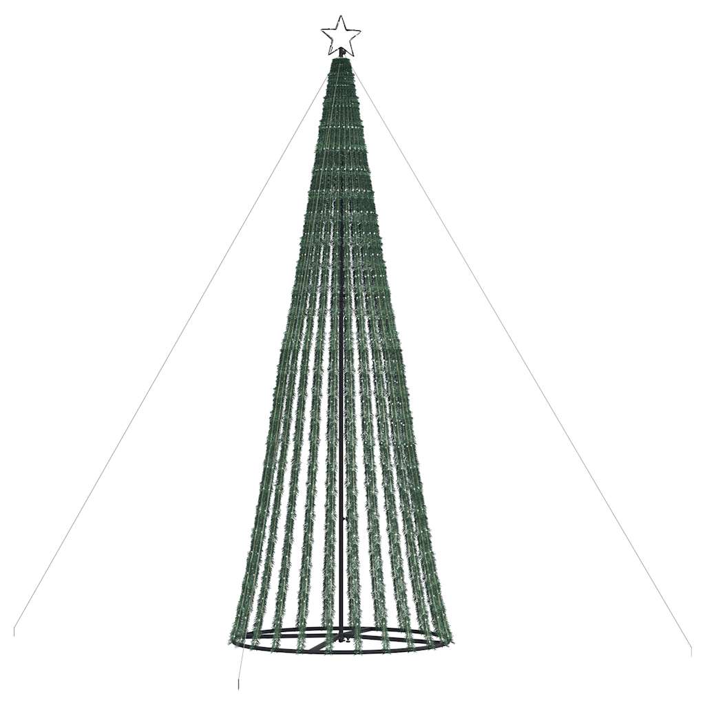 vidaXL Choinka LED 1028 LED Niebieski 403 cm