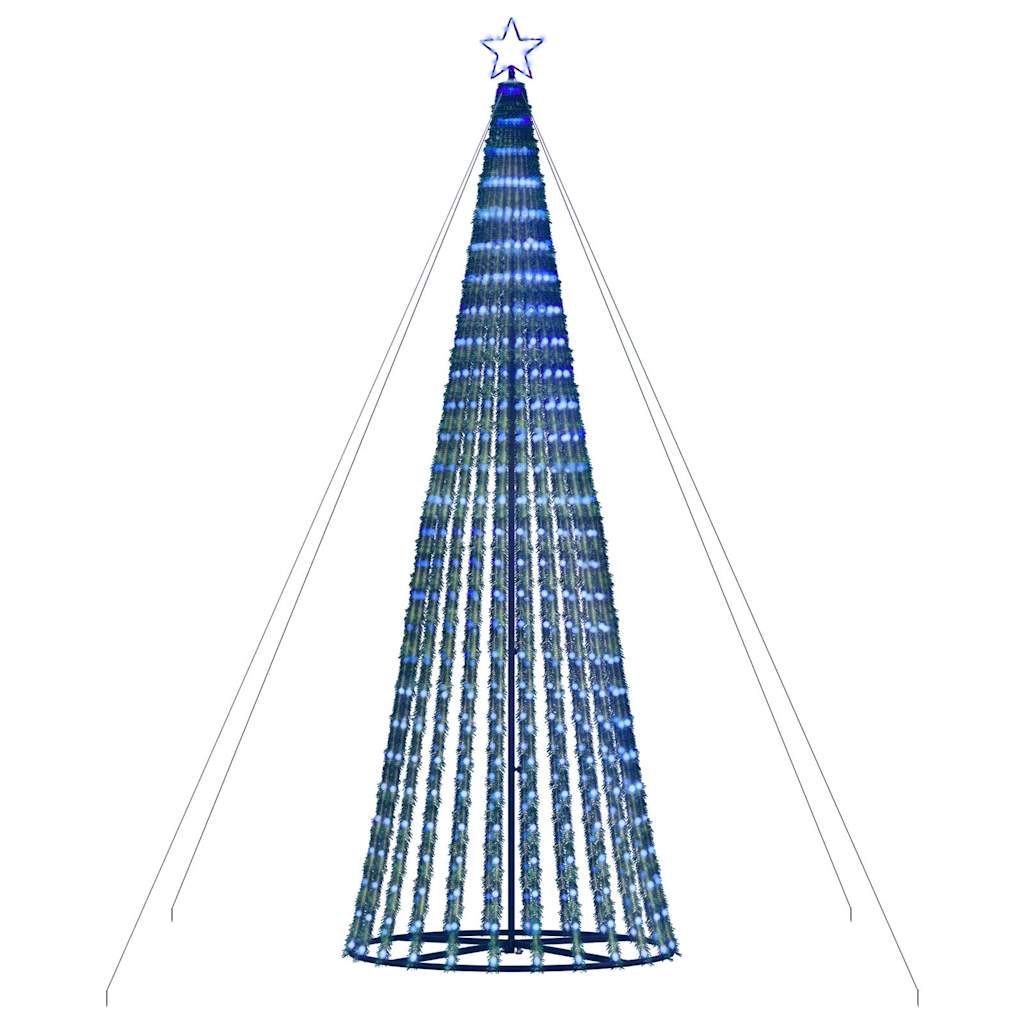vidaXL Choinka LED 1028 LED Niebieski 403 cm