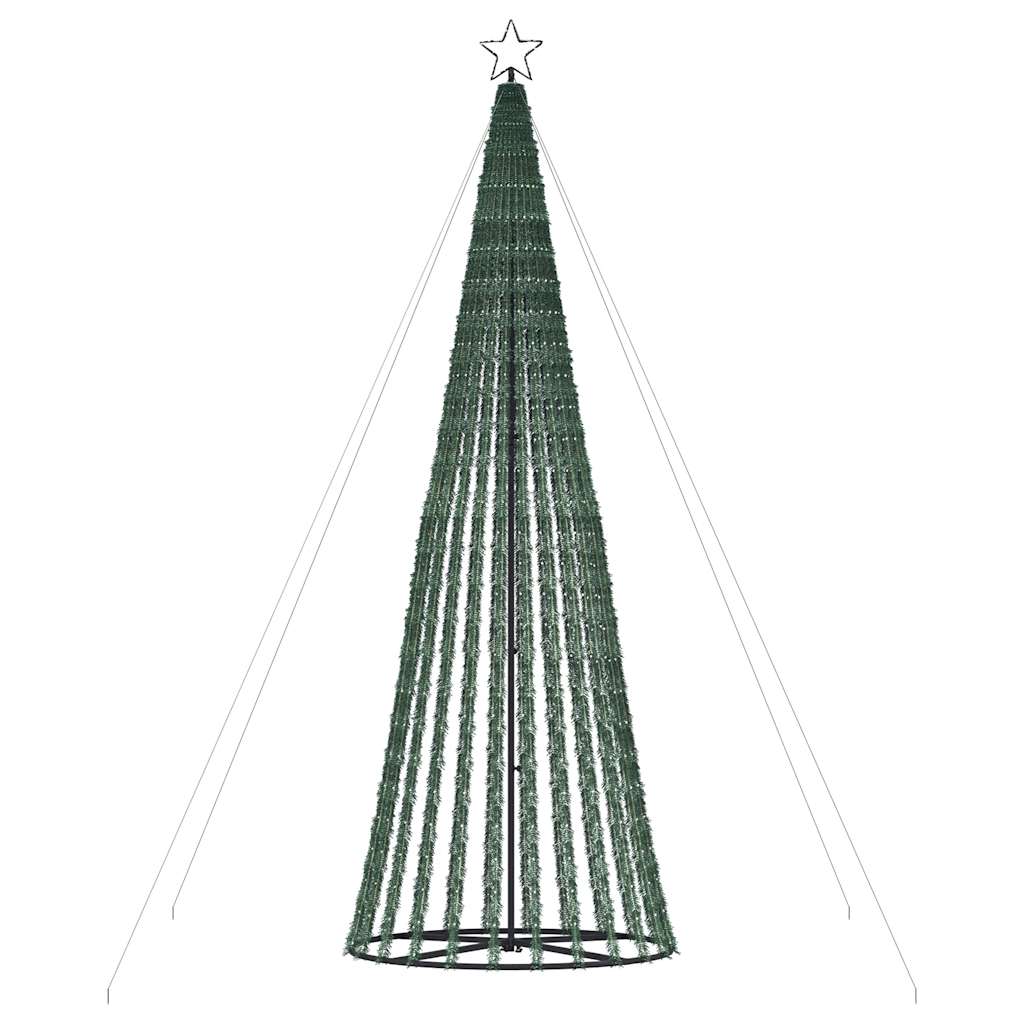 vidaXL Choinka LED 1028 LED Niebieski 403 cm